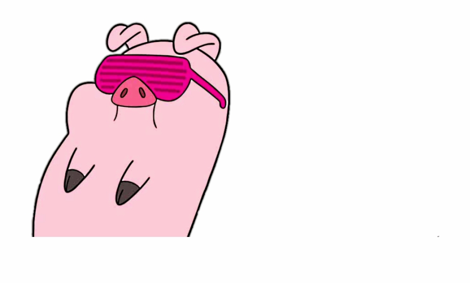 Pig Cartoon Shades Cool Transparent Png Freetoedit Pato