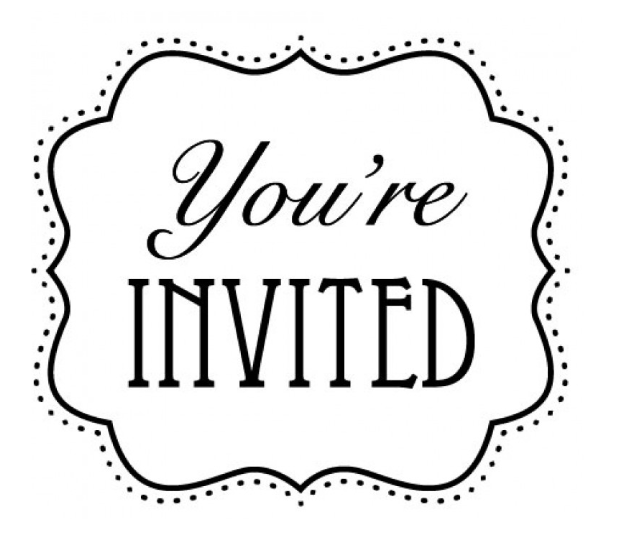 Free You Are Invited Png Download Free You Are Invited Png Png Images 