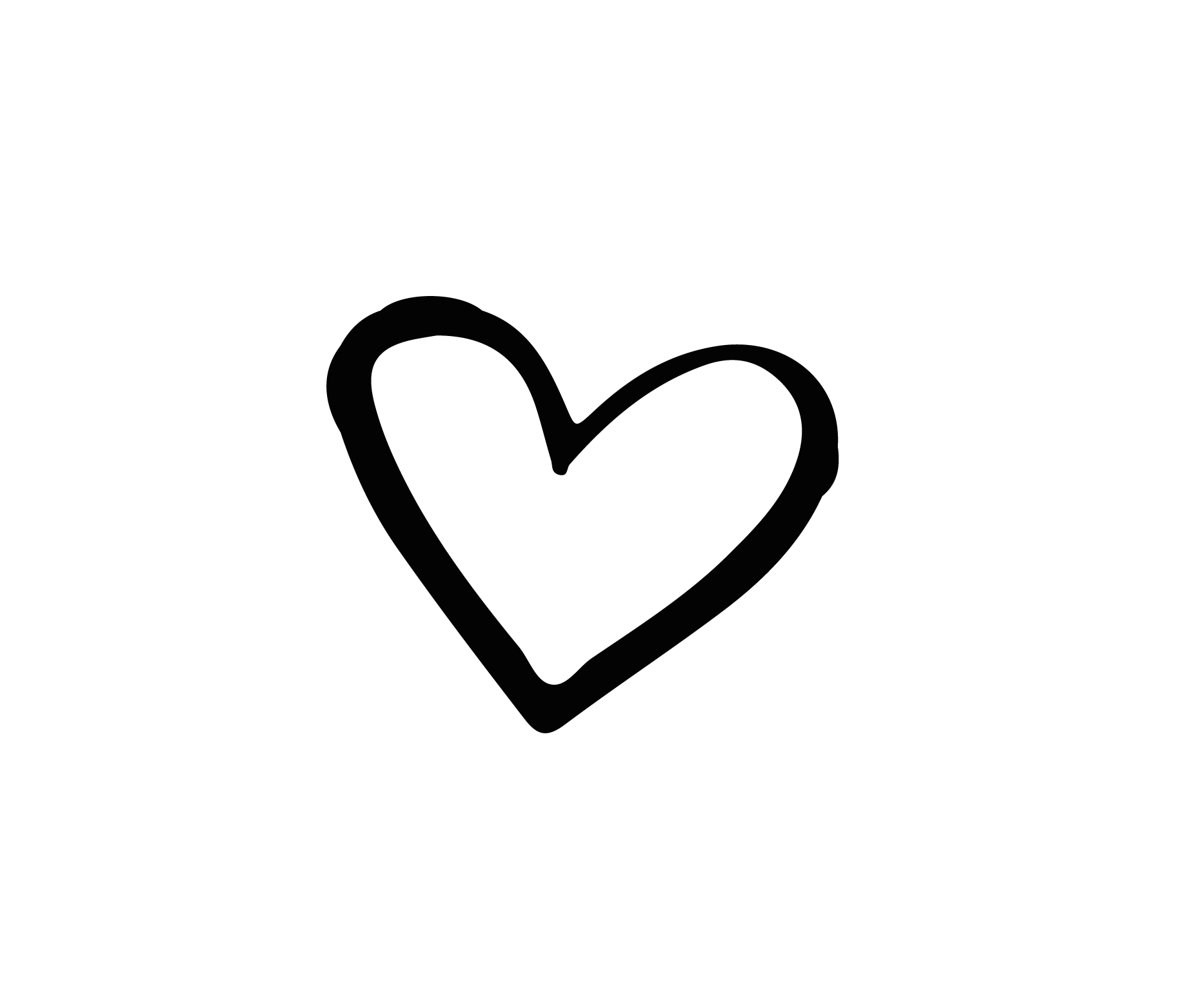 Heart Png White