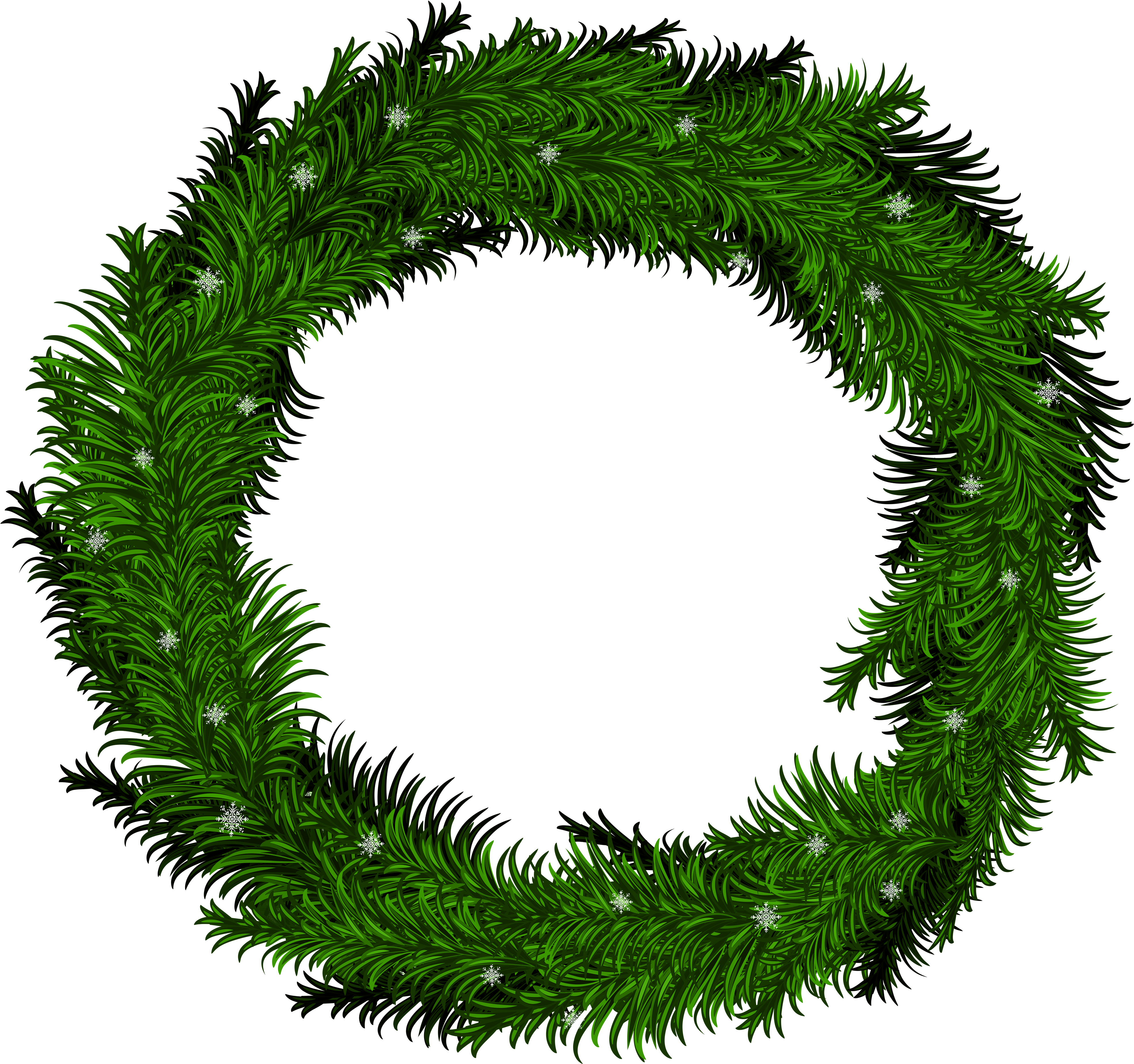 Green Wreath Png Wreath