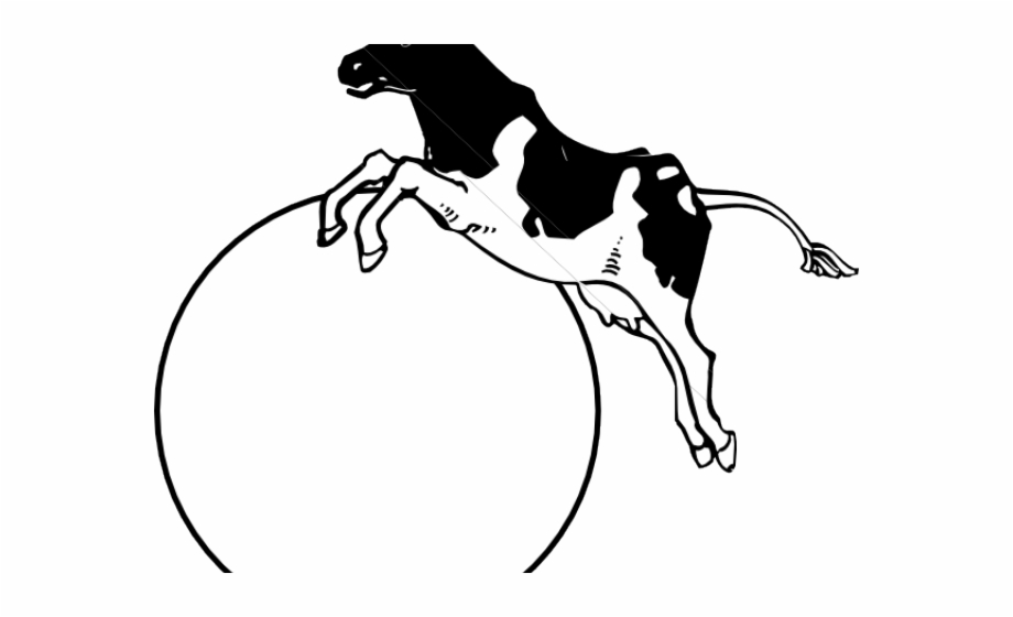 Jump Clipart Moon Cow Jumping Over The Moon