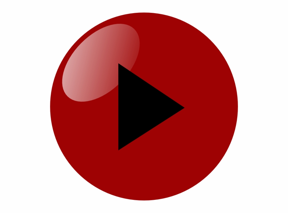 Stop Button Dark Red Clip Art Circle