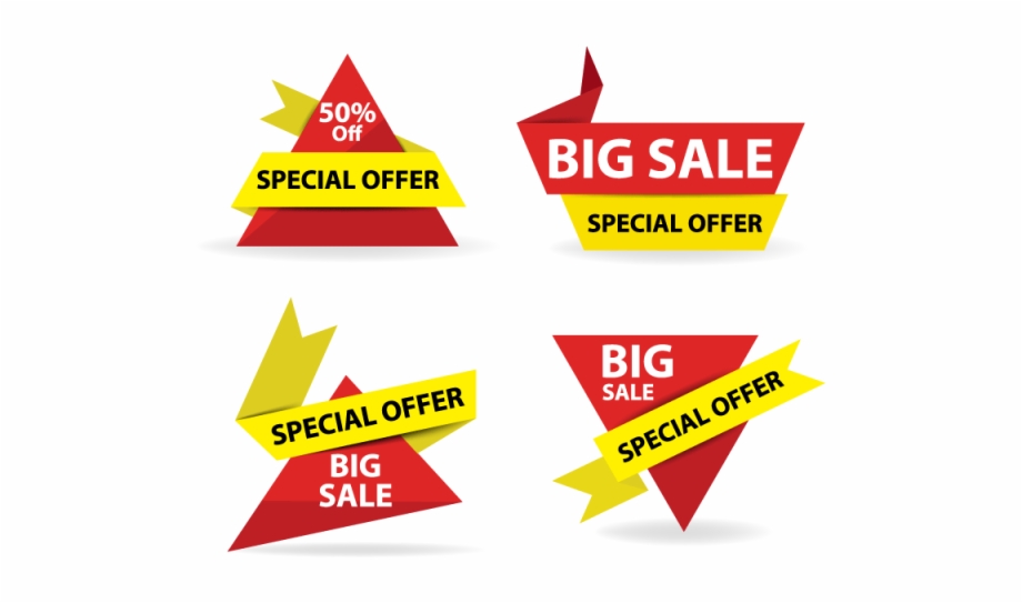 Stock Colorful Shopping Banner Offer Png And Sales