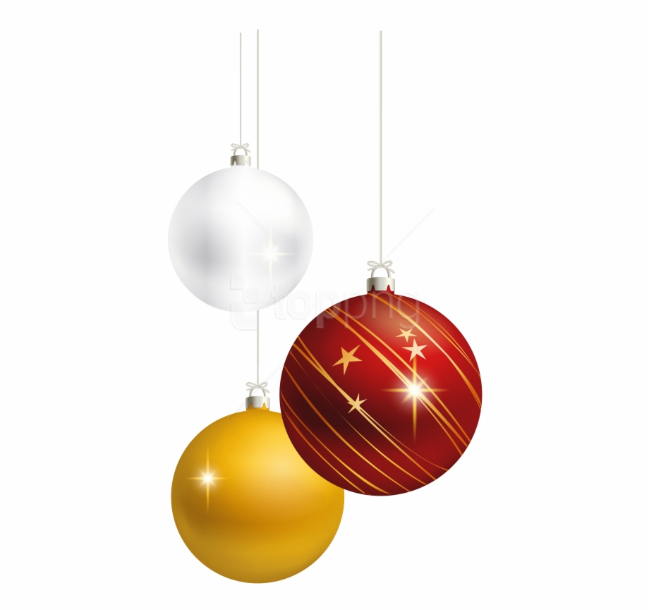 Download Clipart Photo Toppng Orange Christmas Decorations Png