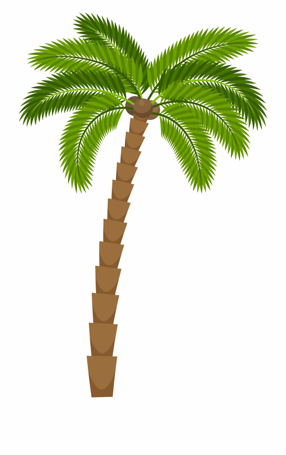 Palm Tree Silhouette Drawing