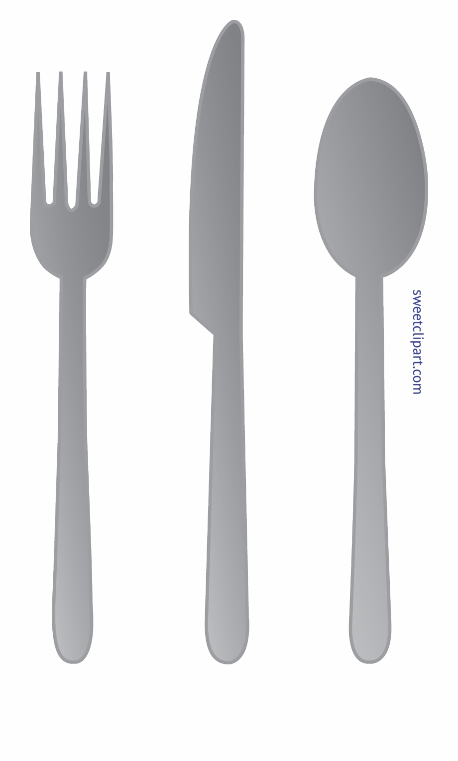 clip art spoon and fork
