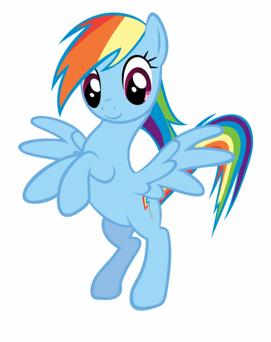 My Little Pony Clipart Rainbow Dash Mlp Pony