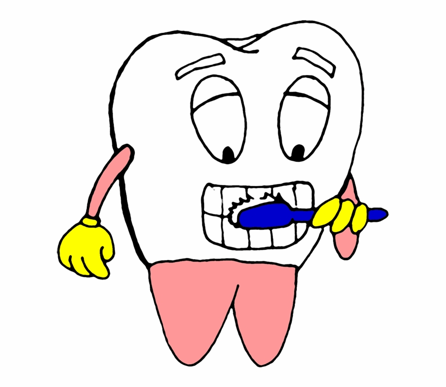 Tooth Brushing Brushing Teeth Clipart