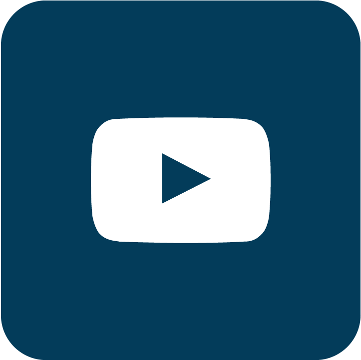 youtube logo blue png
