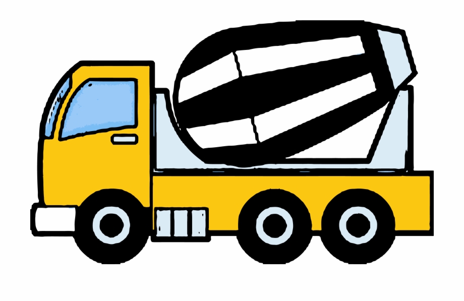 Cement Construction Clipartly Com Truck Construction Clipart
