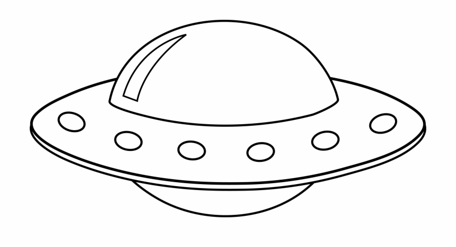 Pin Drawn Ufo Spaceship Alien Ship Drawing Cartoon