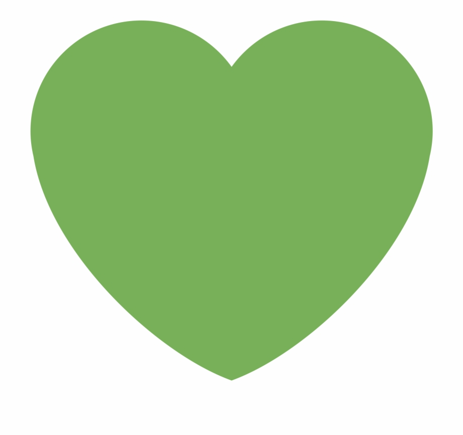 Green Heart Green Heart Transparent Background