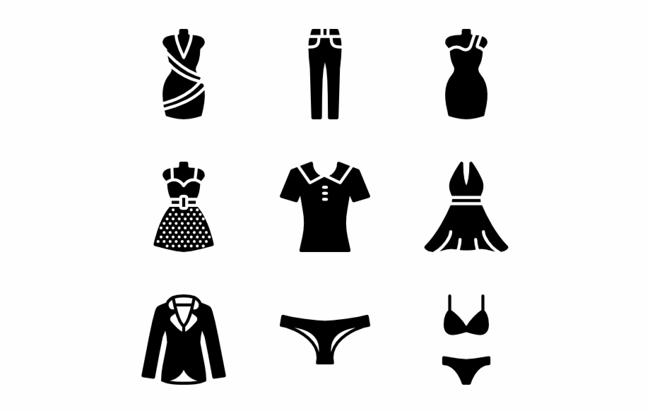 Woman Clothes Clothes Icon Png Free