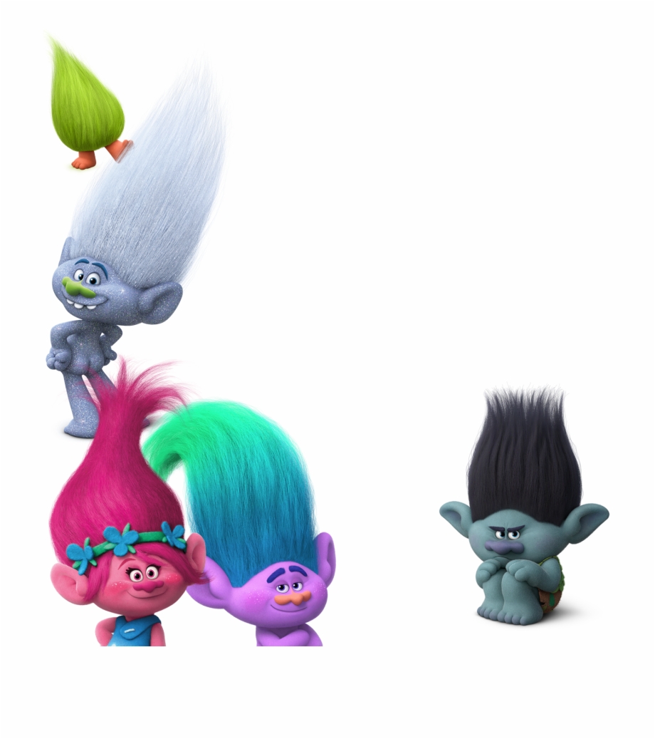 Trolls With No Background