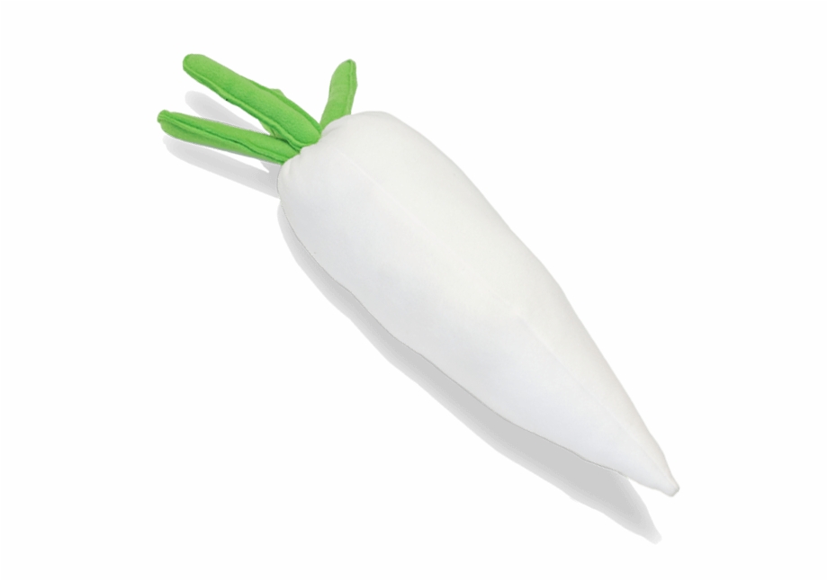 Plush White Radish Carrot