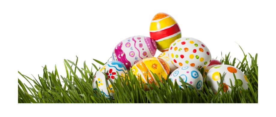 Easter Grass Eggs Png Photo Transparent Easter Eggs