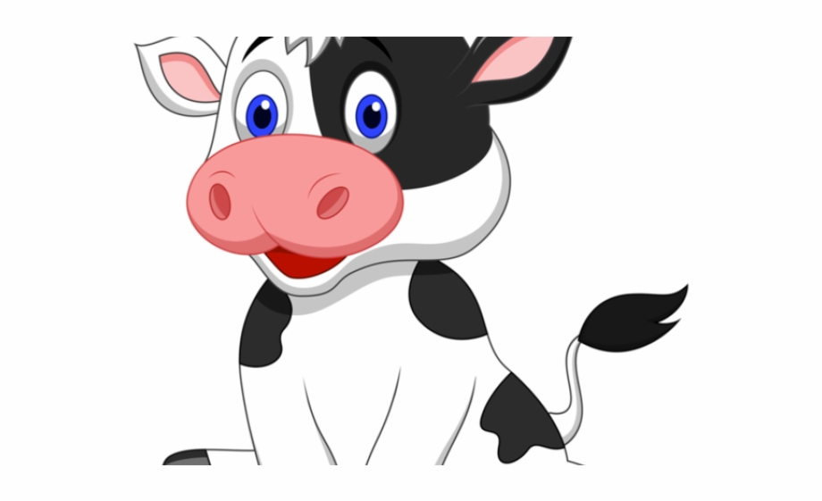 Farm Animals Clipart Food Baby Cow Clipart