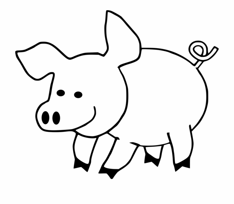 Farm Animals Clipart Baboy Chinese New Year Printables