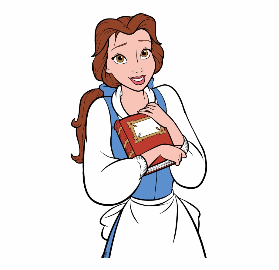 Belle Holding Book Belle Beauty And The Beast