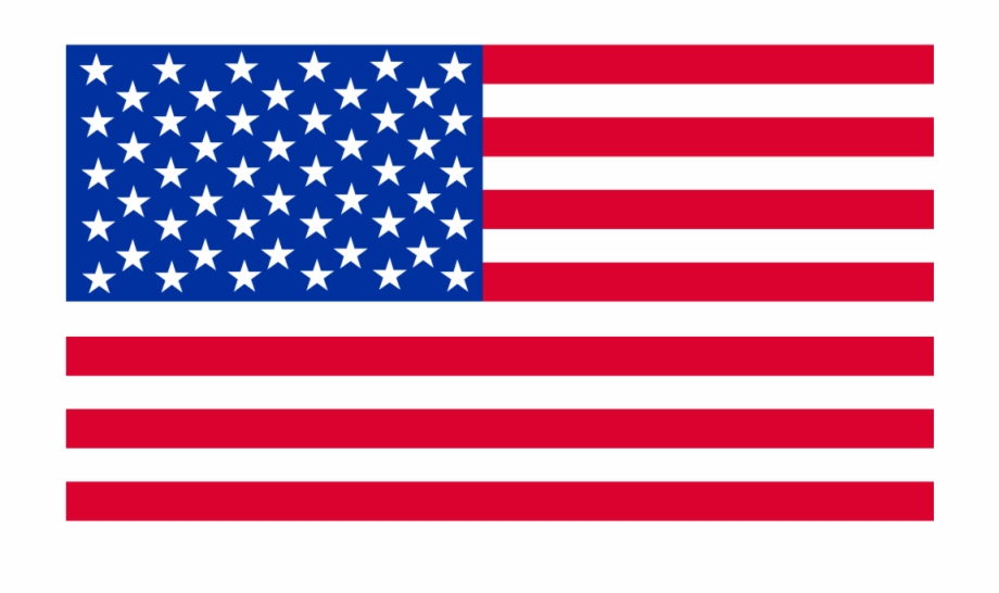 Transparent American Flag Icon