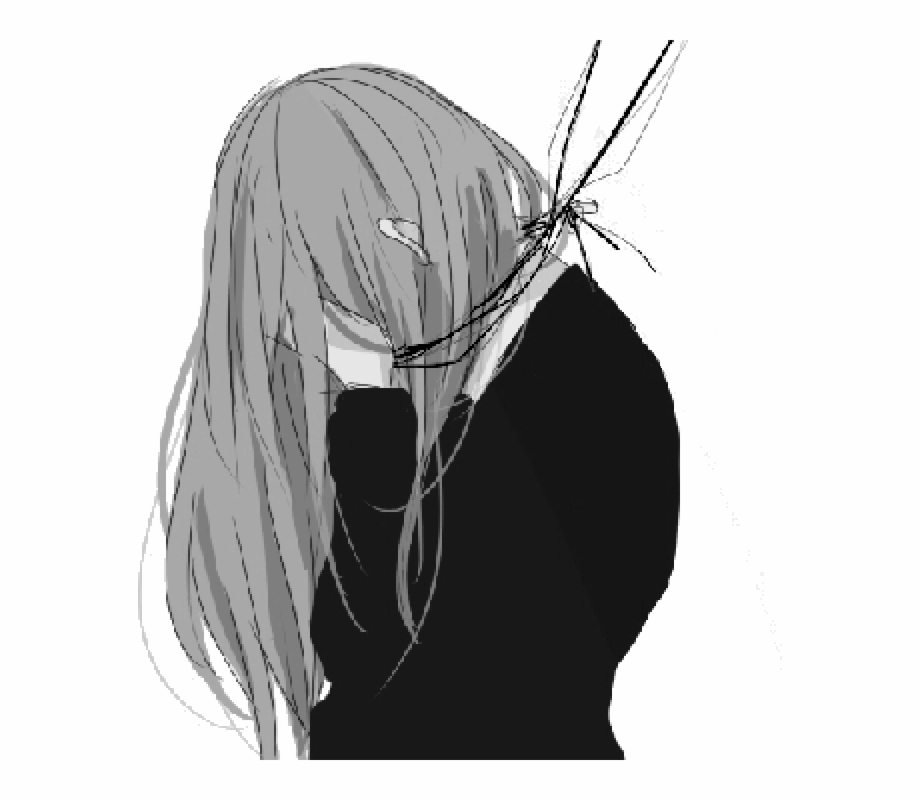 Drawing Sadness Chicas De Anime Tristes