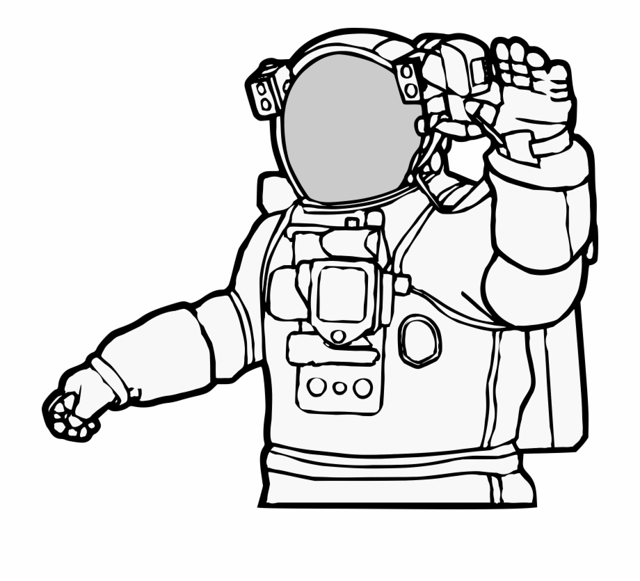 Astronaut Realistic Astronaut Clip Art