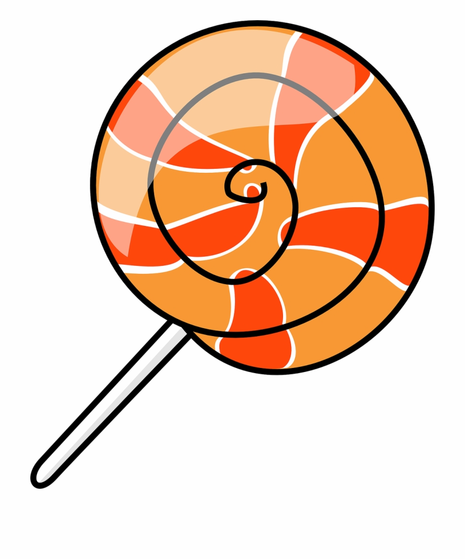 Lollipop Candy Sweet Stripes Png Image Candy Clip
