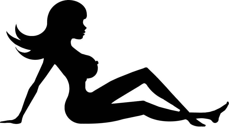 Pin Up Silhouette Png