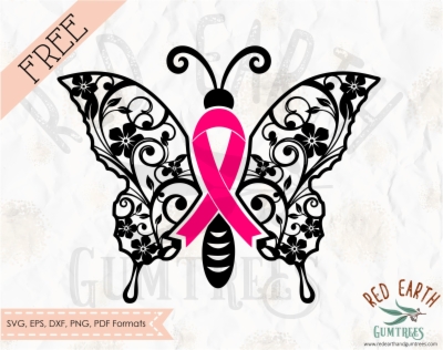 Breast Cancer Butterfly Png