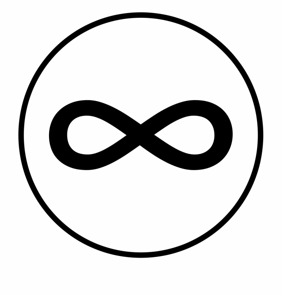Infinity Symbol In Circle Infinity In A Circle
