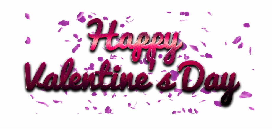 Happy Valentines Day Word Png Transparent Happy Valentines