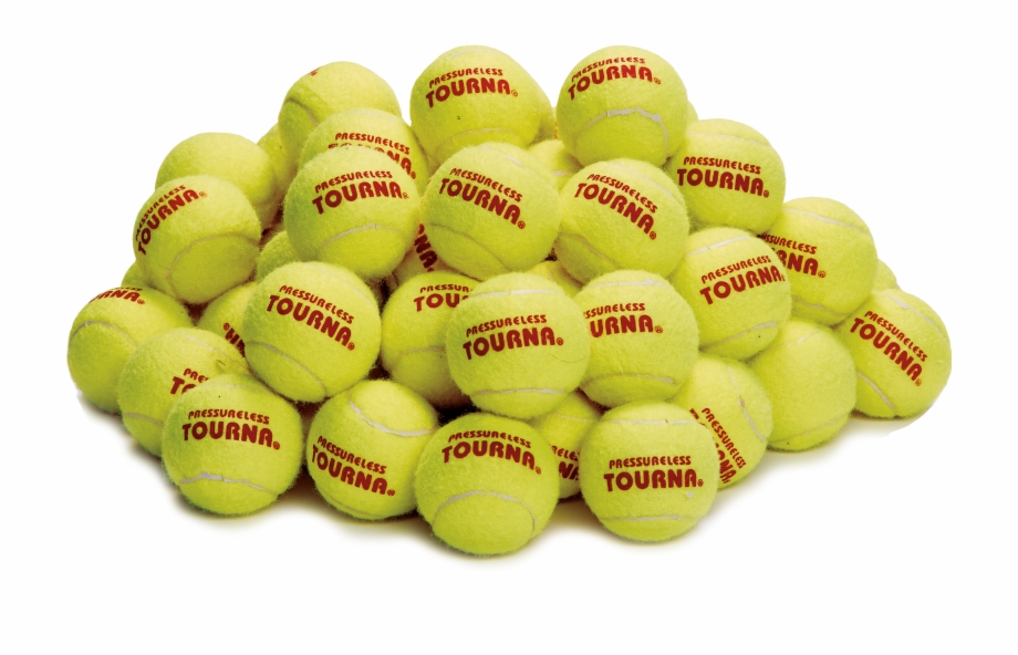 Pressureless Balls 60 Pack Tourna Pressureless Tennis Balls