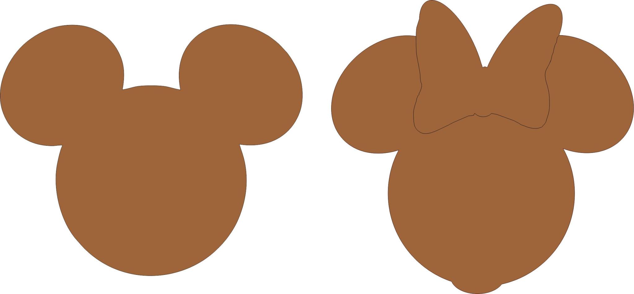 Mickey Mouse Head Outline Png