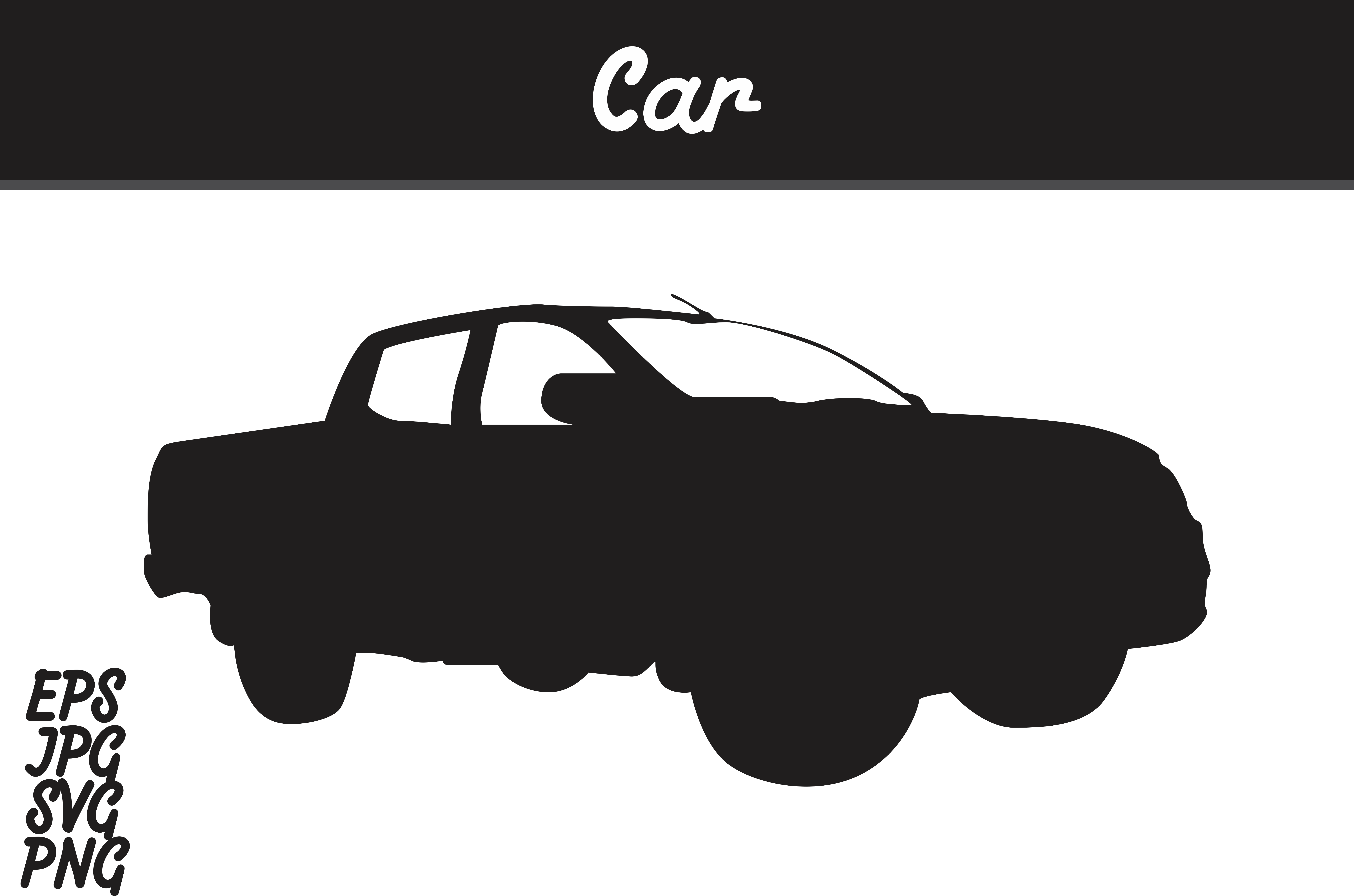 Car Silhouette Svg Vector Image Graphic By Arief