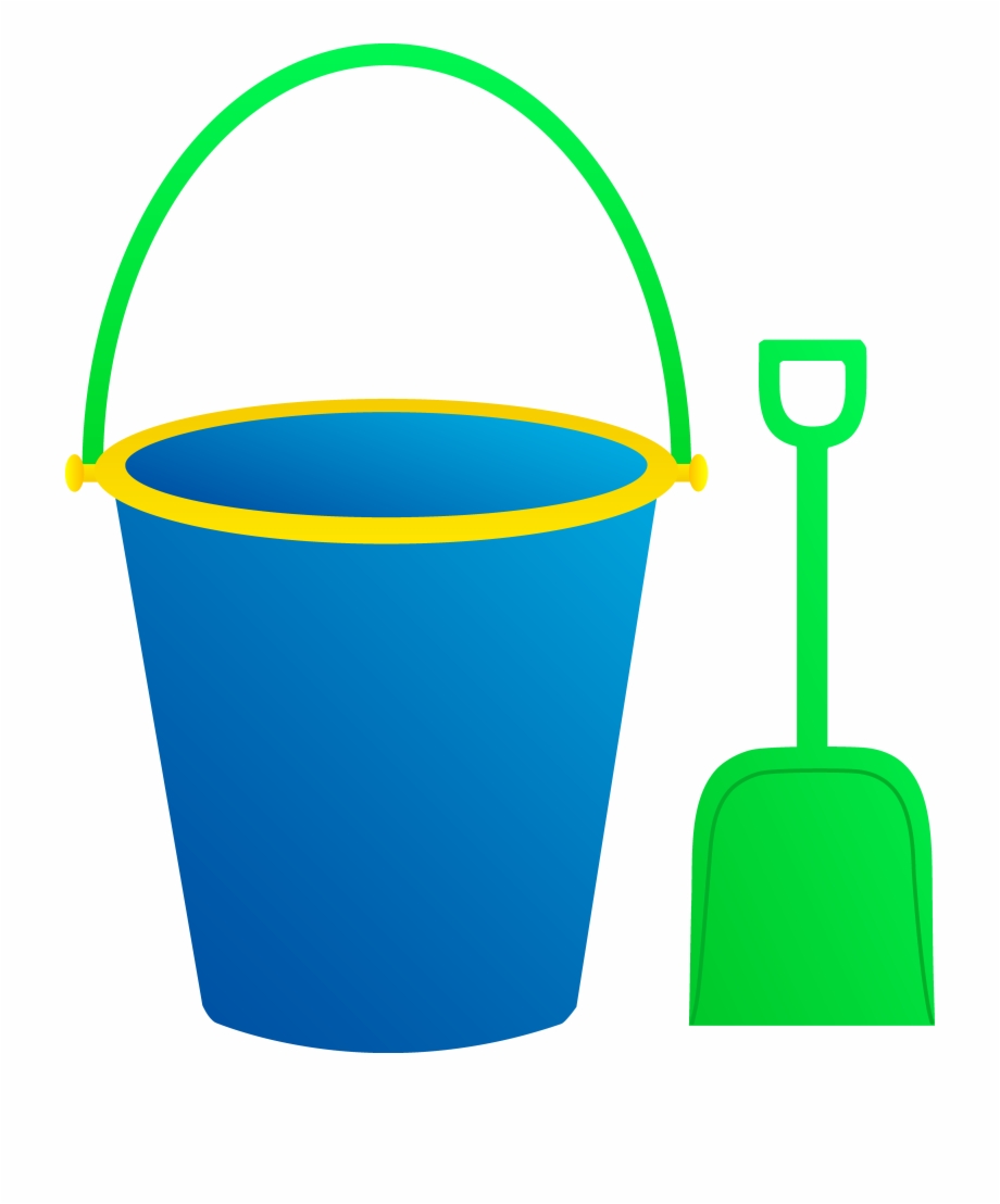 Bucket Small Bucket Pail And Shovel Clip Art