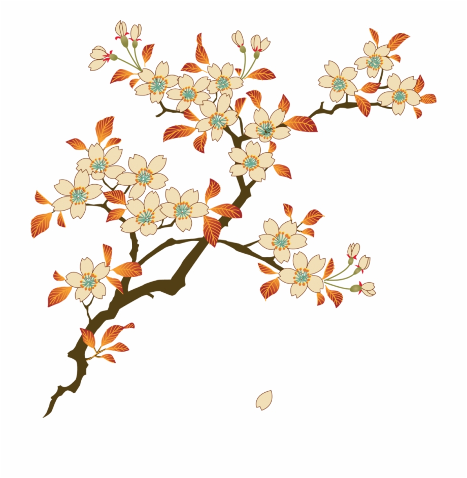 Floral Png High Quality Image Japanese Flower Pattern
