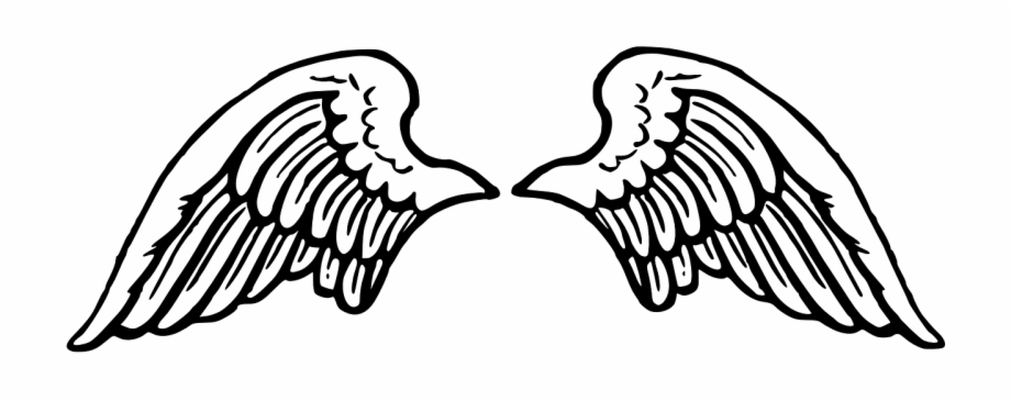 angel wings clipart

