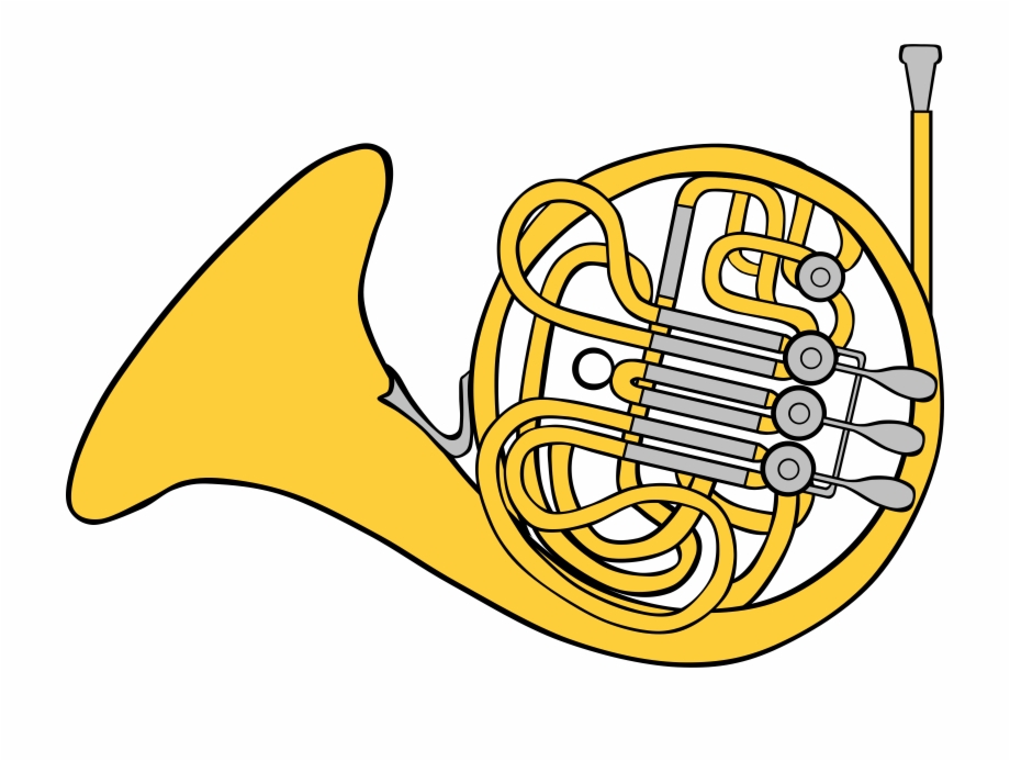 French Horns Brass Instruments Drawing Musical Instruments Horn