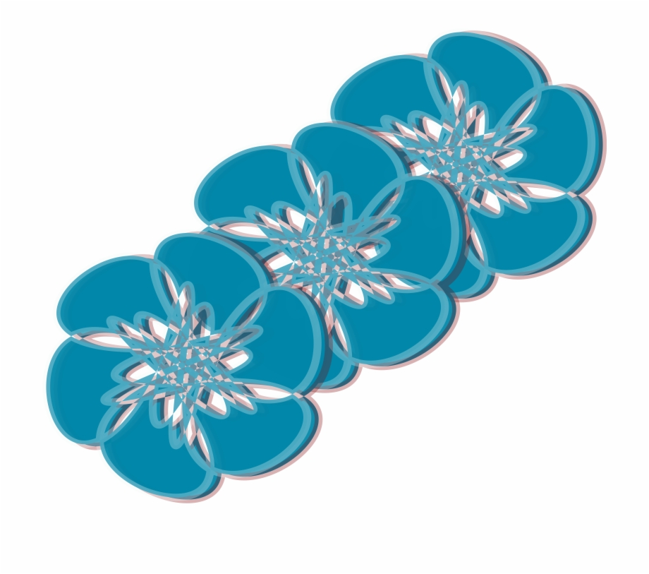 This Free Icons Png Design Of Blue Flowers