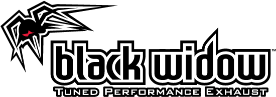 Black Widow Exhaust Logo