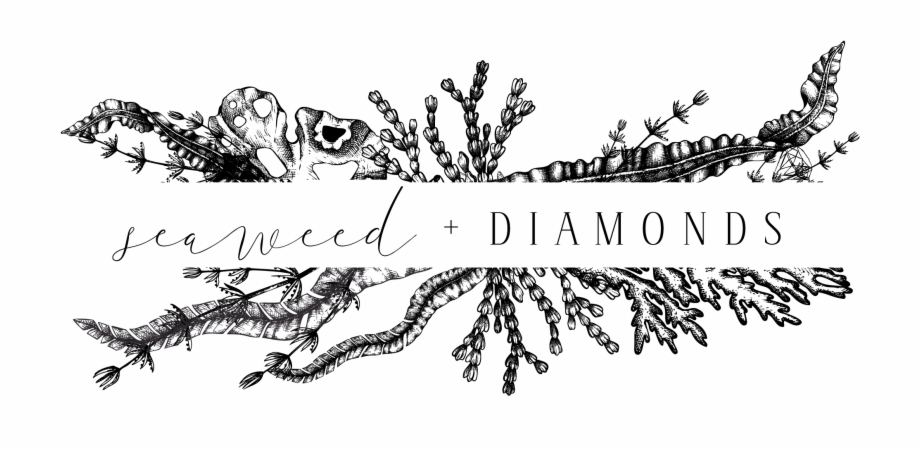 Seaweed And Diamonds Illustration