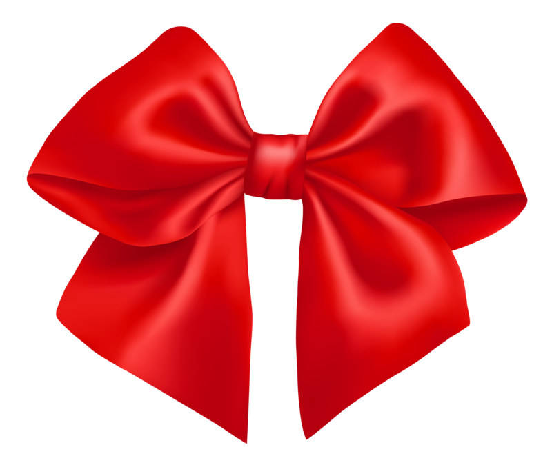 Red Christmas Bow Png