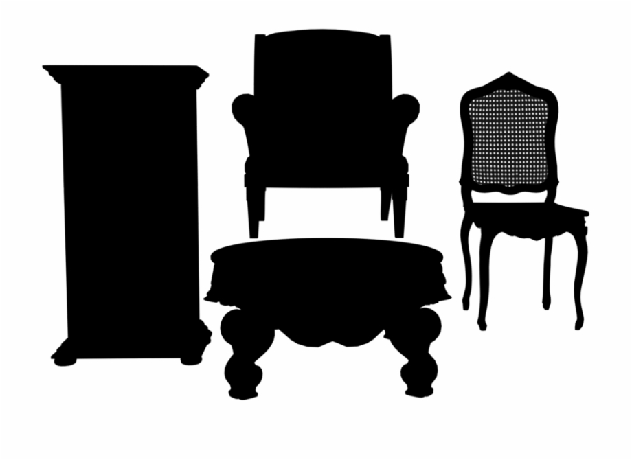 Furniture Silhouette Office Chair