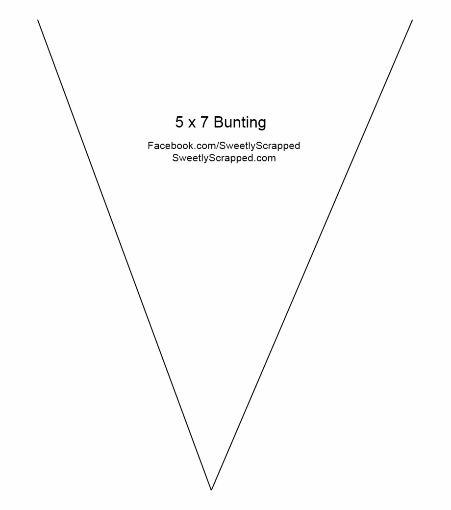 Download File 4 X 5 Triangle Banner Template
