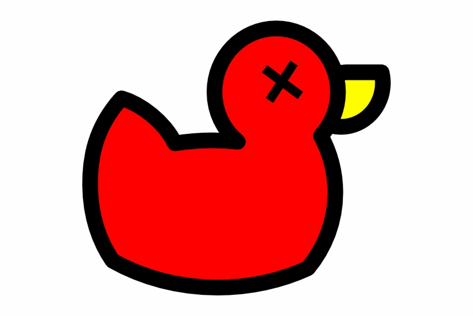 red duck clipart
