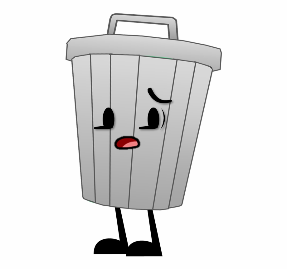 Trashcan Animated Png Trash Can Transparent Cartoon