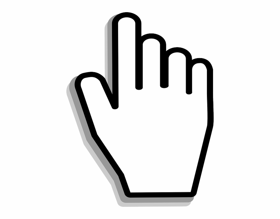 Mano Click Png Hand Png For Youtube