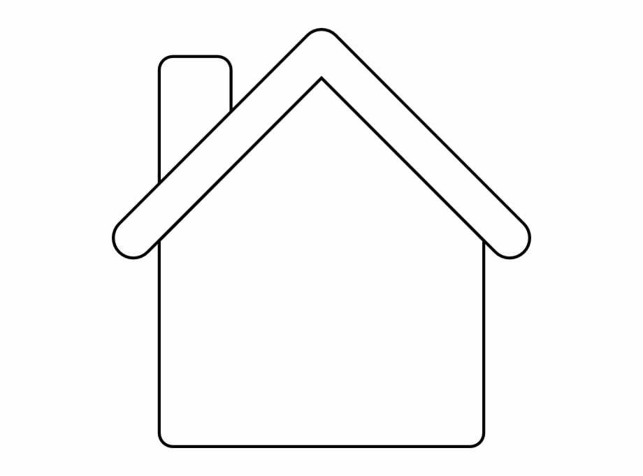Gingerbread House Outline Clip Art 94184 Gingerbread House