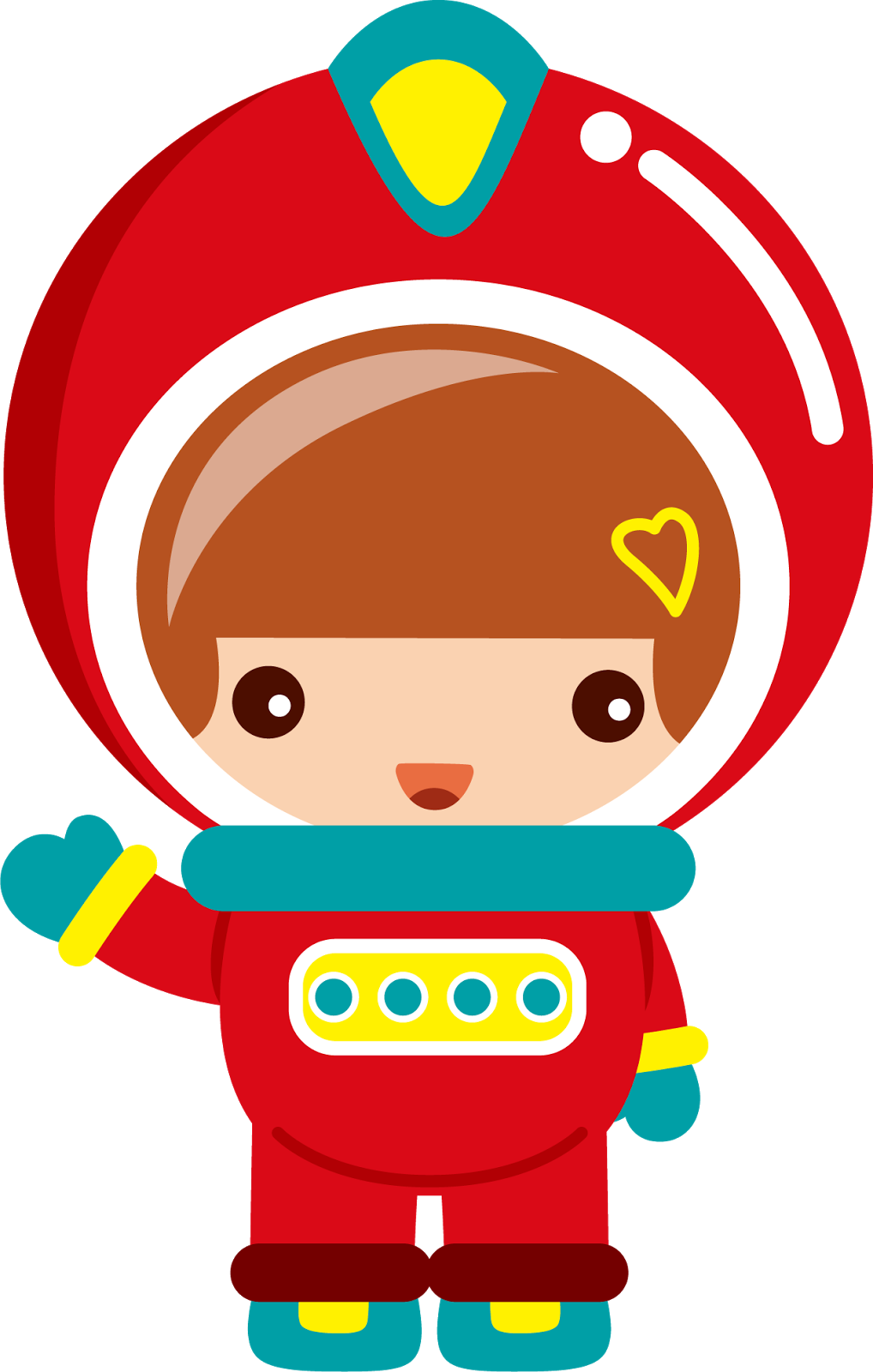 B Clipart Space Personagens Astronauta Png