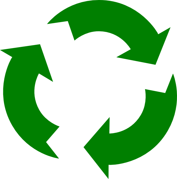 Arrow Clipart Recycling Recycle Arrows